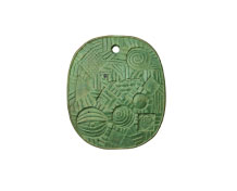 TAKIGUCHI Kengo Wood-carved pendant